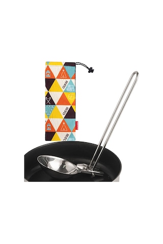 Suntek Paslanmaz Çelik Turner Piknik Sofra Profesyonel Kamp Gümüş