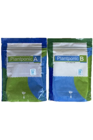 Plantponic Topraksız Tarım Gübresi 250gr A Ve 250gr B 500 Gr