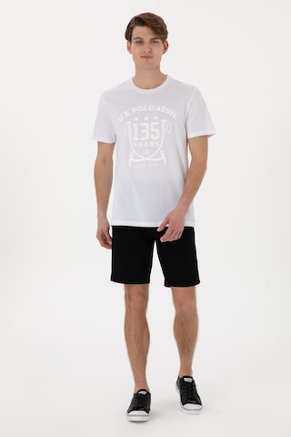 U.s. Polo Assn. Erkek Şort 2098522 Beyaz