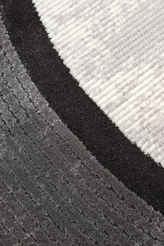 Trend 4101 Gri Oval Akrilik Pamuk Yumuşak Modern Mutfak Yatak Odası Salon Oturma Odası Halısı-1079 Gri - Füme