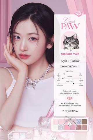 Clio Pro Eye Palette Air 12 Crystal Paw