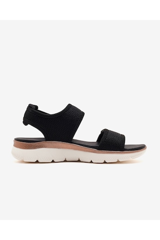 Skechers Summıts Kadın Siyah / Pembe Altin Sandalet 163158 Bkrg Siyah