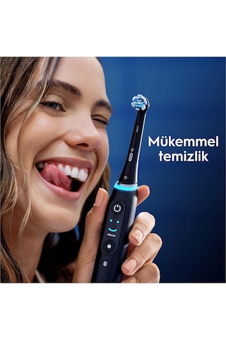 Oral-b Io Ultimate Clean Siyah Diş Fırçası Yedek Başlığı 6 Adet