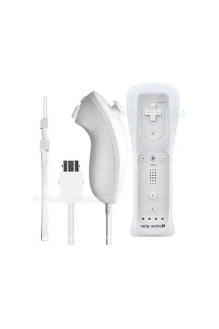 Dancemonkey Wii Kumanda Seti - Hızlı, Dayanıklı Beyaz Kablosuz Optik Kontrolör Optik