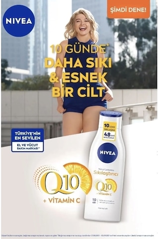 Q10+ Vitamin C Sıkılaştırıcı Vücut Losyonu 250 Ml X 2 Adet