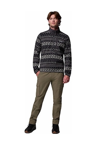 Columbia Erkek Outdoor Çeyrek Fermuarlı Polar Üst 2097741012 Siyah Siyah