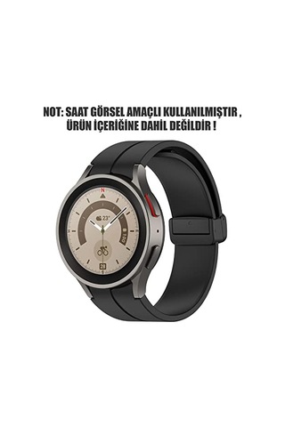 7 40mm Için Kordon Ribbon Siyah