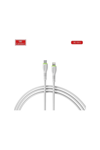 Ec-151i Pd 20w Type-c To Lightning 1m Hızlı Şarj Kablosu - Beyaz 411118 Standart
