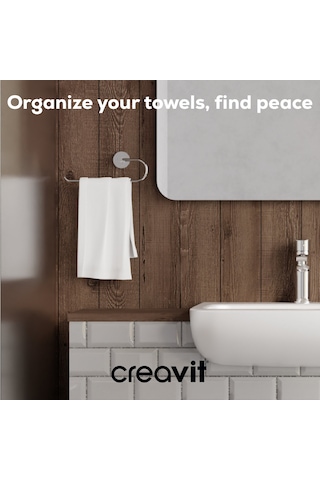 Creavit DR27004 Drop Kağıt Havluluk Krom