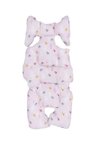 Ezh Collection 8011 Müslin Puset ve Oto Koltuğu Minderi Pembe