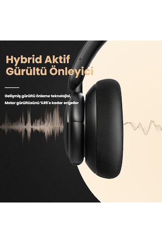 Anker Soundcore Life Q30 Hibrit ANC Bluetooth 5.0 Kulak Üstü Kulaklık