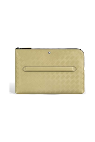 Montblanc Extreme Deri Bilgisayar Çantası 221606 Bej