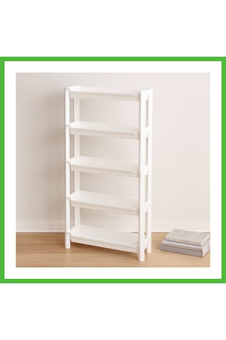 Vaveni 5 Katlı Sepet Organizer Raf Ünitesi 465x145x870 Mm Arz Çok Renkli