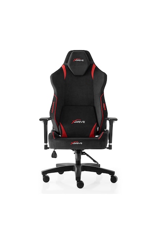 Xdrive Anka Kumaş Profesyonel Oyuncu Koltuğu Kırmızı/Siyah