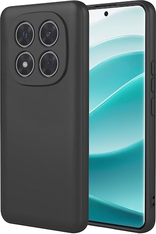 Xiaomi Redmi Note 15 Pro 5g İle Uyumlu Kılıf Esnek Premium Yumuşak Silikon Telefon Kılıfı Kapak Siyah