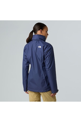 The North Face Evolve Iı Triclimate Kadın Lacivert Kapüşonlu Mont Lacivert
