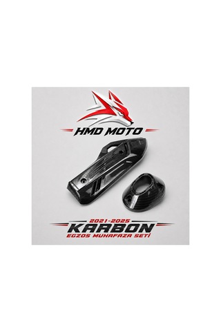 Pcx 2021-2025 Model Egzoz Karbon Kapak Set