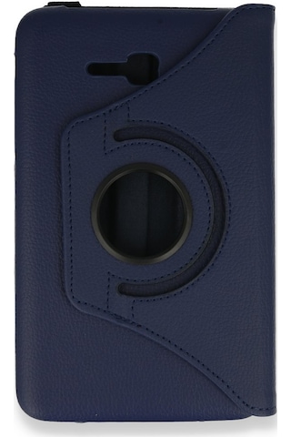 Samsung Uyumlu Tab 3 Lite (T110-T113) 360 Derece Döner Standlı Kılıf