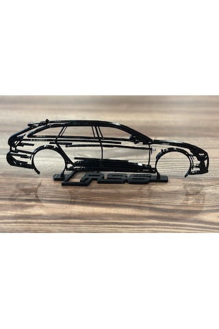Audi Rs6 Silüet Masa,duvar Dekoru