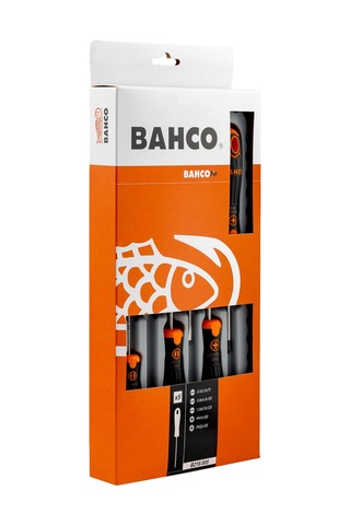 Bahco Düz ve Yıldız Uçlu Tornavida Seti 5 Parça