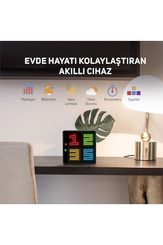 Divoom Timebox Evo Bluetooth Hoparlör + Pixoo Max Led Ekran Seti