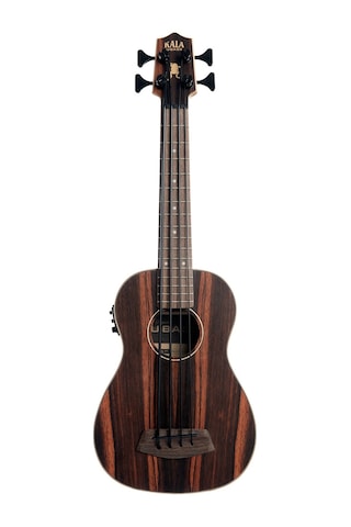 Kala U-bass Şeritli Abanoz Elektro Akustik Mini Bas Gitar