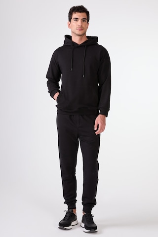 Dufy Siyah Erkek Sweatshırt - Regular Fit Siyah