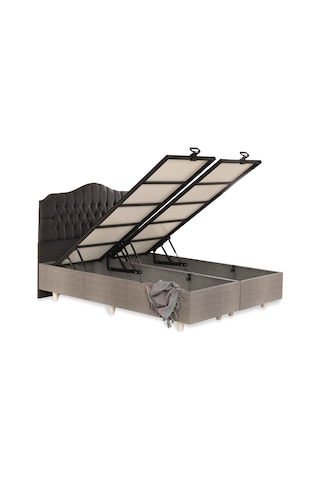 Çift Kişilik Basic Plus Baza 8 Mm Mdf +azra Sleepy Yatak + Prenses Seti Yatak Baza Başlık - 160 X 200 Cm 150x200