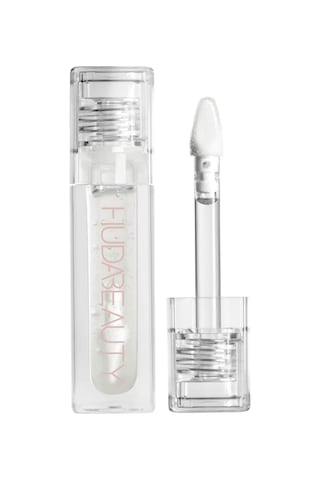 Huda Beauty Gloss Haute Brilliance Glassy Pink 1