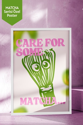 Mim And More X Luminara Studio Care For Some Matcha Poster