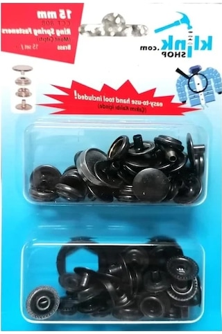 Kendin Yap Çıtçıt Düğme Kiti - 15 Mm