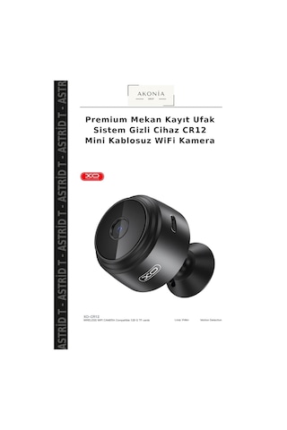 Premium Mekan Kayıt Ufak Sistem Gizli Cihaz Cr12 Mini Kablosuz Wifi Kamera Çok Renkli