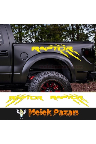 Ford Raptor Offroad Pençe Izi Sticker