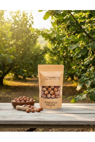 Karadere Fındık Giresun Natürel Çiğ Fındık 500gr Diğer