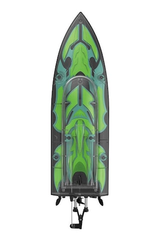 25 Km Hız Yapabilen Uzaktan Yüksek Hızlı Işıklı Rc Sürat Teknesi 35 Cm