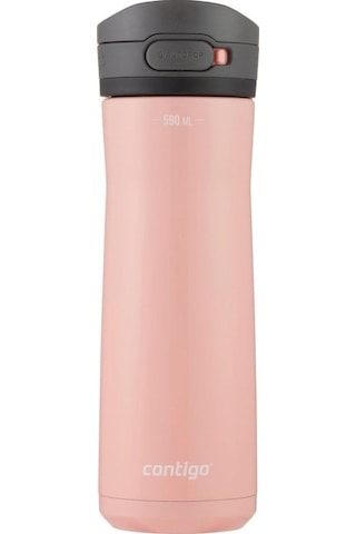 Contigo Jackson Chill 2.0 Çelik Tek El Bas İç Kilitli Su Matarası 590ml - Pembe