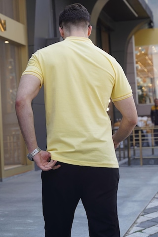 Madmext Sarı Polo Yaka Erkek Tişört 6113-sarı Sarı