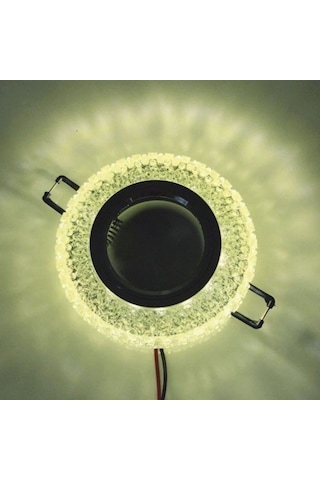 Cata Buse Led Çerçeveli Kristal Cam Spot Takım Ct-6613