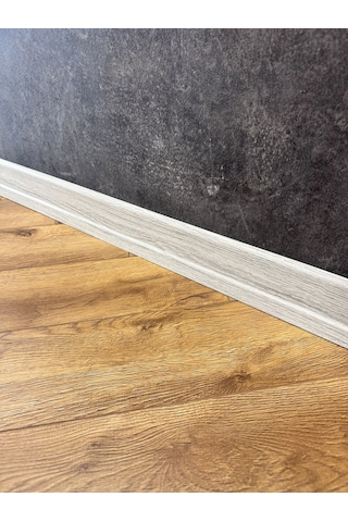 8 Cm Modern Meşe Parke Süpürgelik