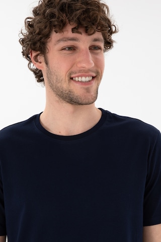 U.S. Polo Assn. Erkek Regular Fit Bisiklet Yaka Lacivert Basic Tişört 50305985-VR033