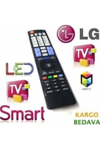 LG Uyumlu 47La620S Led Tv Kumandası 3D Smart Tuşlu