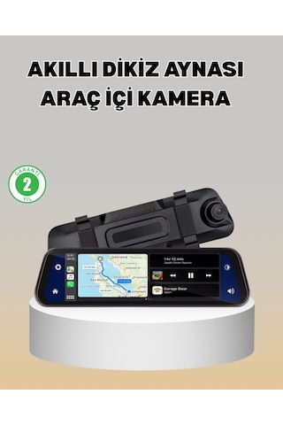 Gece Görüşlü Araç Dikiz Aynası Kamera Park Monitörlü 60436419