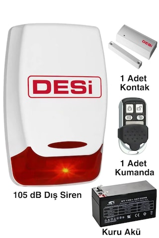 Desi Midline Ws Güvenlik Alarm Sistemi Alarm Seti Desi Alarm Sistemi