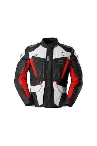 Furygan Apalaches Evo 4 Mevsim Motosiklet Montu Siyah Kırmızı