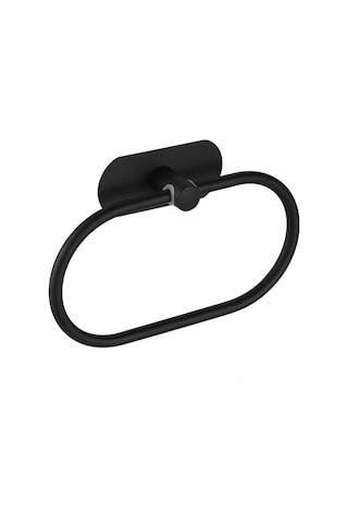 Gajeena Modern Silver Banyo Havluluk Organizer - Pratik Havlu Asma Aleti, Dayanıklı Ve Şık Tasarım Won121212-8ldm Siyah