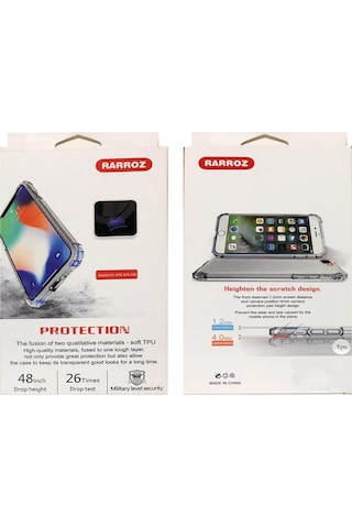 Rarroz Apple Uyumlu  iPhone Xs Max Rarroz Seri Arka Koruma Kılıf