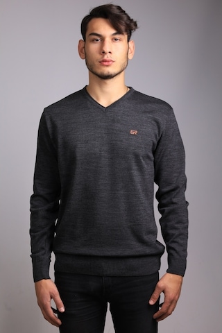 Bearraybon Erkek Triko Kazak Antrasit (504887178) Antrasit