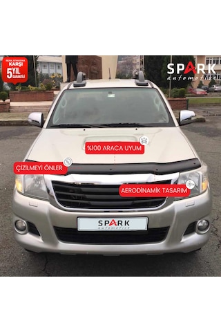 Toyota Hilux 2012-2015 Yıl Aralığı Uyumlu Kaput Rüzgarlığı 3mm