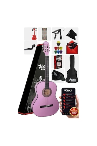 Midex Cg-36pu Kaliteli 36" 3/4 Juniur Çocuk Gitarı 8-12 Yaş Arası