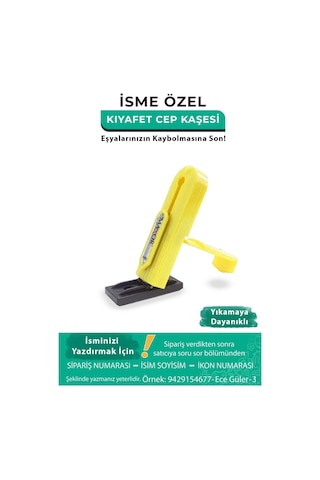 Sarı Cep Kaşesi, Elbise İsim Ve Kıyafet, Defter Kitap Kaşesi Anaokulu Kreş Etiket, Öğrenci Kaşesi Çok Renkli